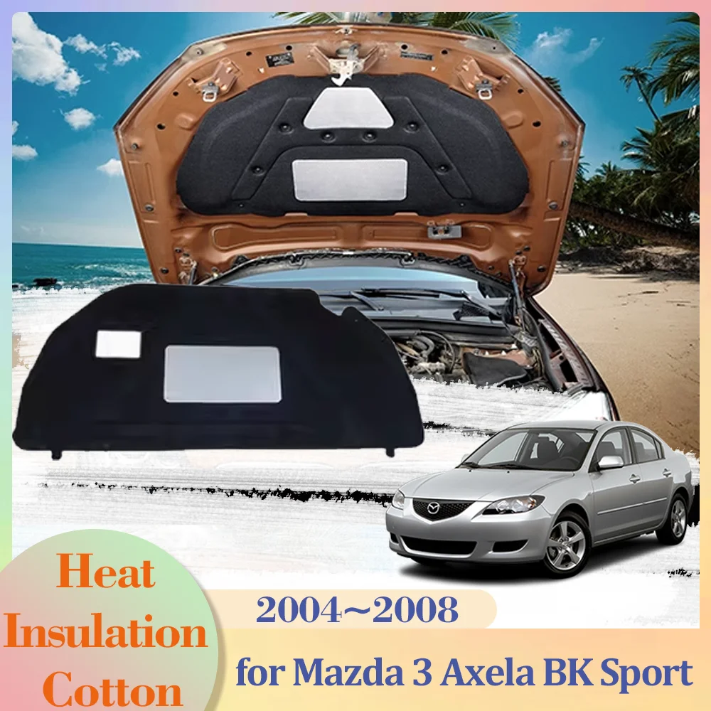 Noise Isolating Pad - Voor Mazda 3 Axela BK Sport