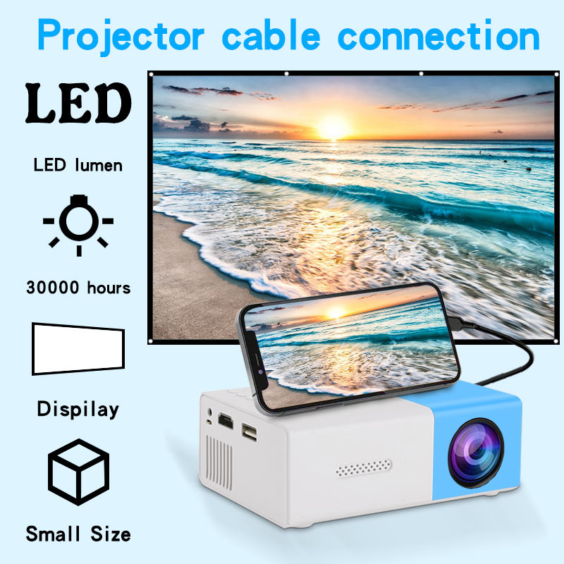 Home Cinema Mini - ultra high-definition projector voor muurprojectie in