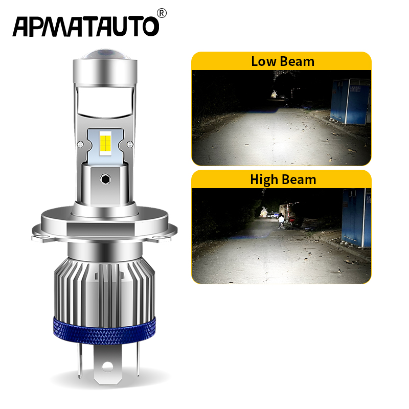 Home Cinema Projector - H4 HS1 LED Motorfiets Koplampen H4