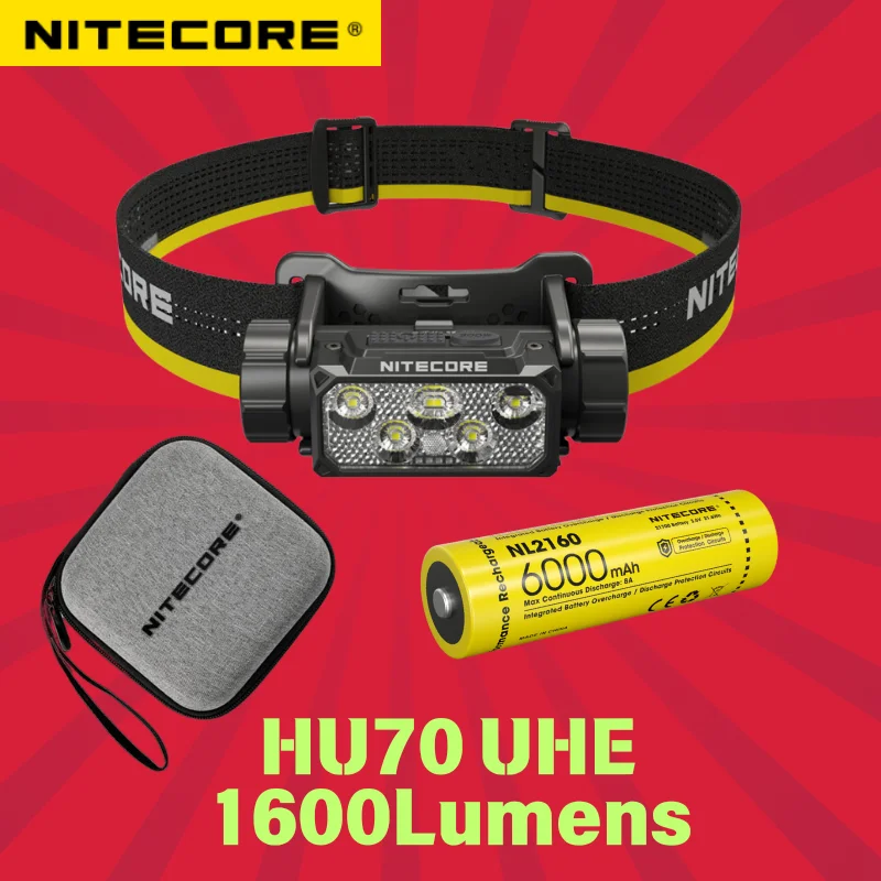 Home Cinema Imax - NITECORE HC70 UHE 1600 lumen USB-C
