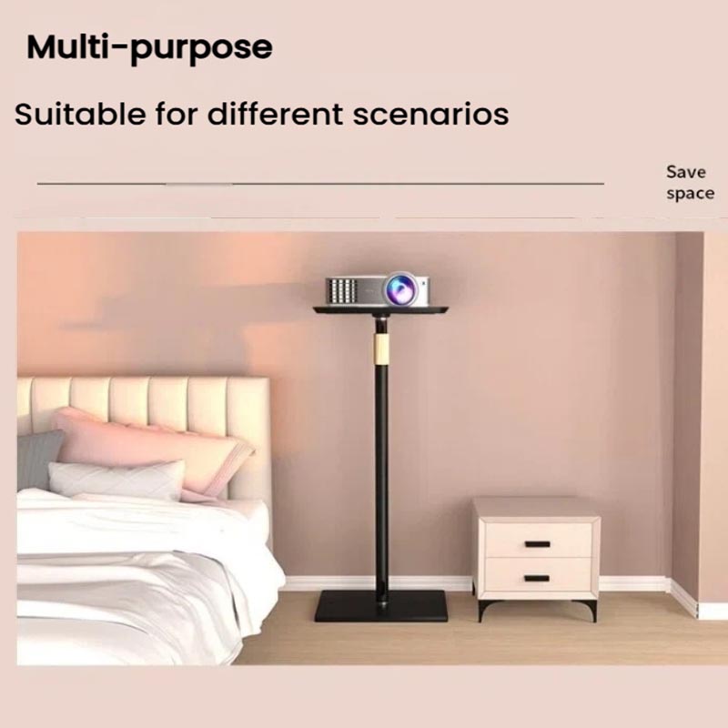 Home Cinema Projector - Draagbare projectorvloerstandaard, in hoogte verstelbare projectorhouder,