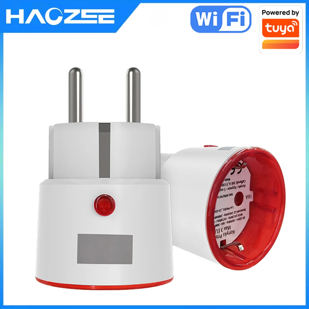 Home Cinema Alexa - Tuya WiFi Smart Plug Socket EU
