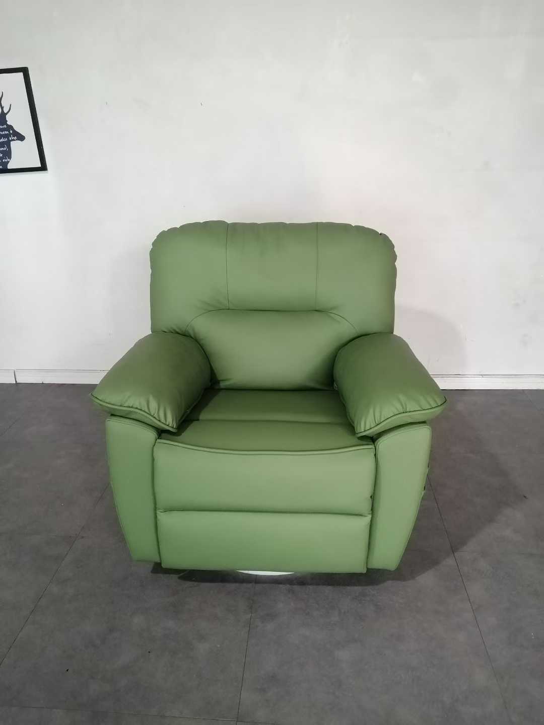 Home Cinema High End - Synthetisch lederen fauteuil met metalen frame,