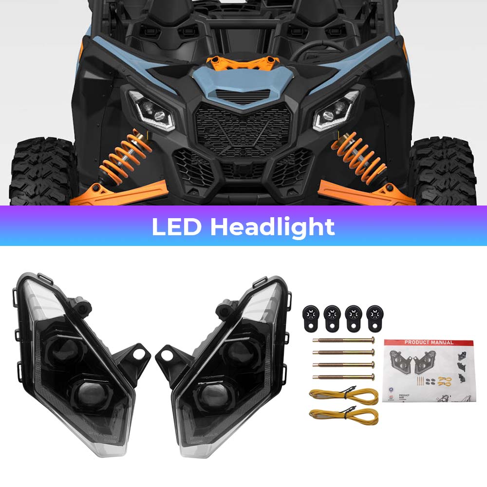 Home Cinema Imax - 60W UTV LED koplamp voor Can-Am