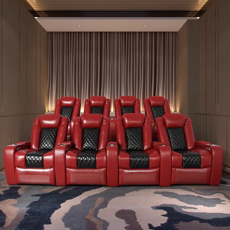 Home Cinema High End - High-end Smart VIP Home Theater Relaxfauteuil