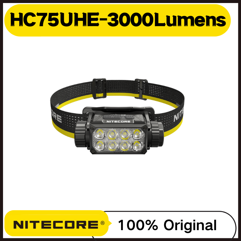 Home Cinema Imax - NITECORE HC75 UHE oplaadbare e-focus werkkoplamp