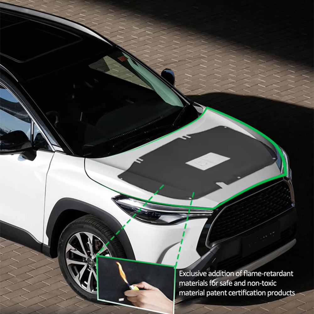 Capuchon motorkap voor Volkswa - Noise Isolating Pad recensie en prijs
