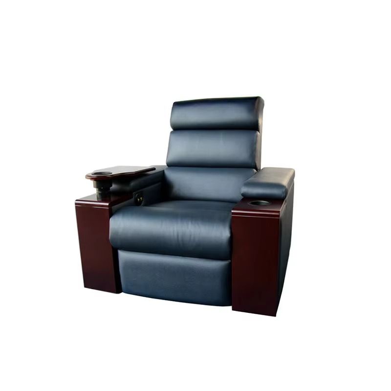 Luxe lederen bioscoopbanken re - Home Cinema High End recensie en prijs