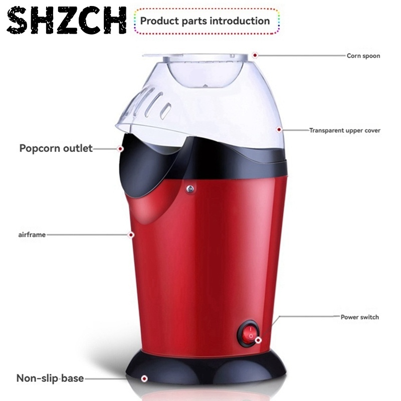 1200W Heteluchtpopcornmachine  - Popcorn Machine Home recensie en prijs