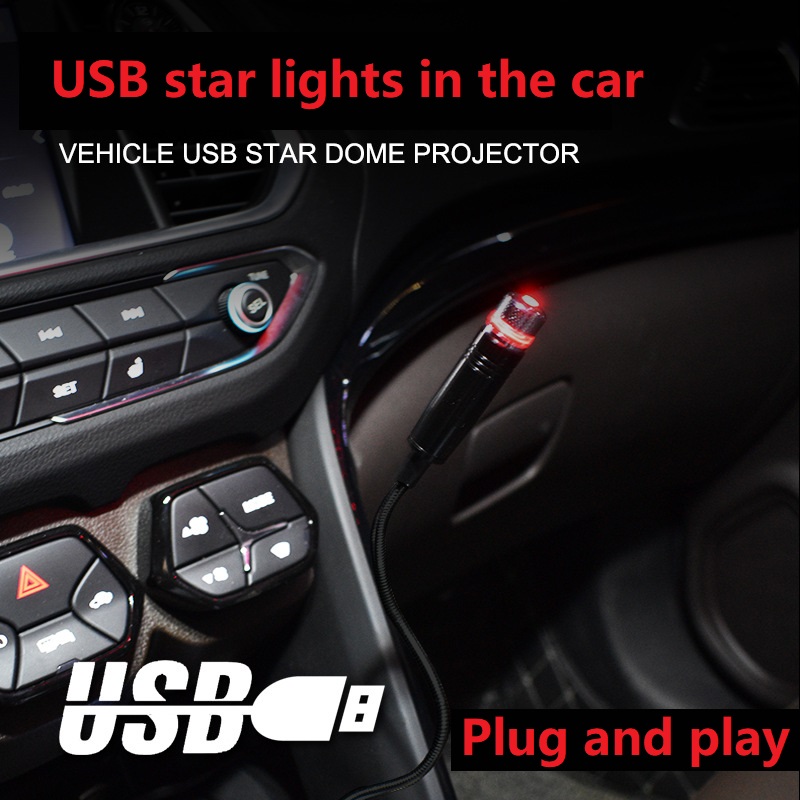 Usb Auto Interieur Sfeer Ster  - Home Cinema Projector recensie en prijs
