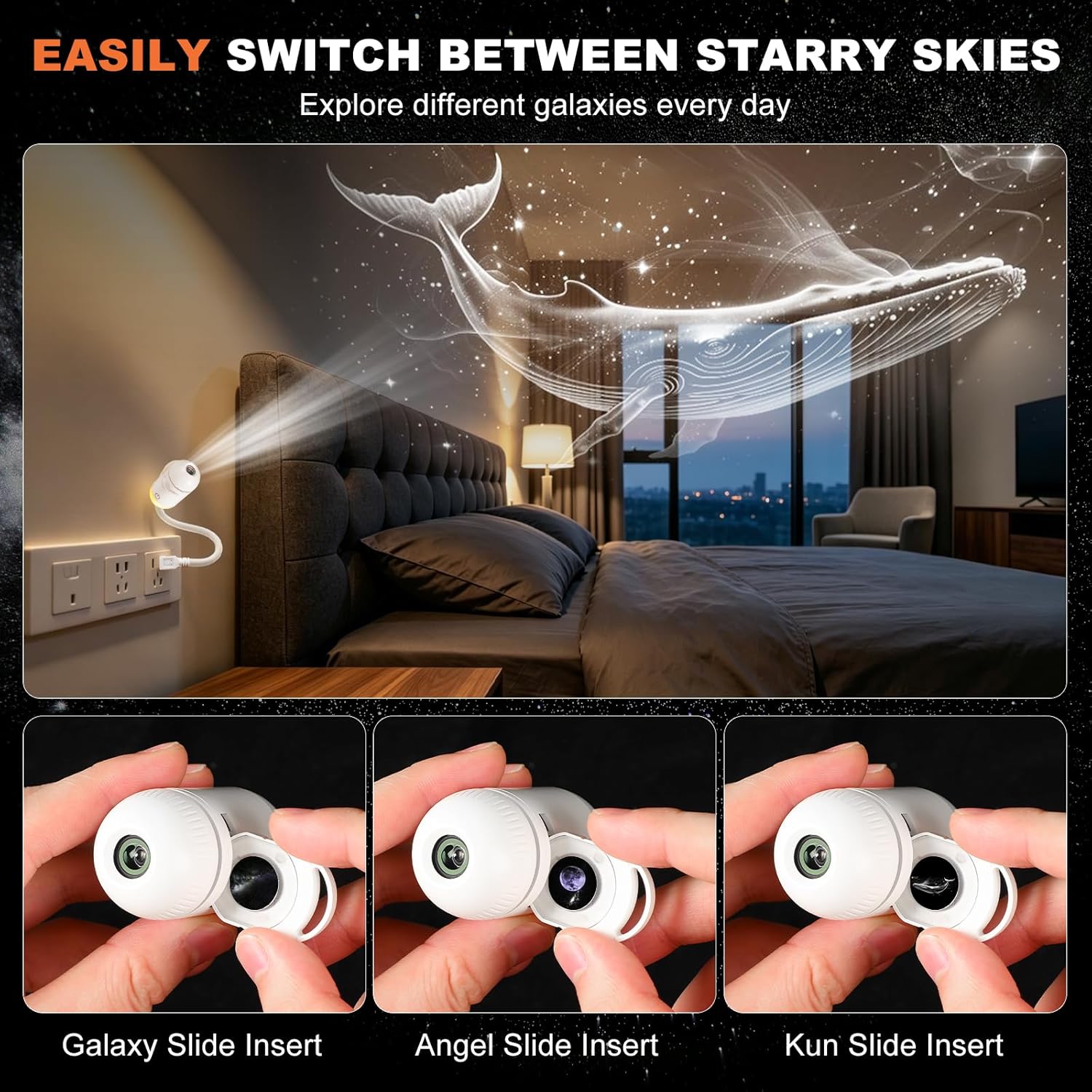 2-in-1 Galaxy Projector Nachtl - Home Cinema Projector recensie en prijs