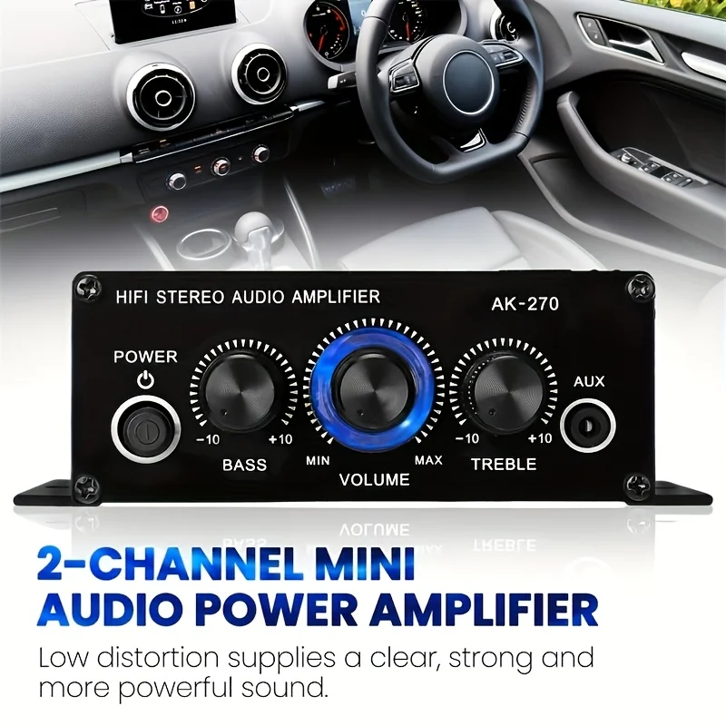 AK-270 400W Mini Eindversterke - Home Cinema Mini recensie en prijs