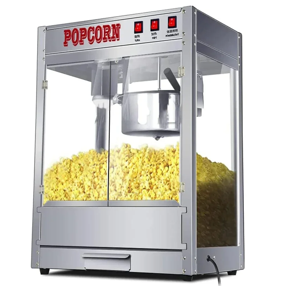 Mobiele popcornmachine van roe - Popcorn Machine Home recensie en prijs
