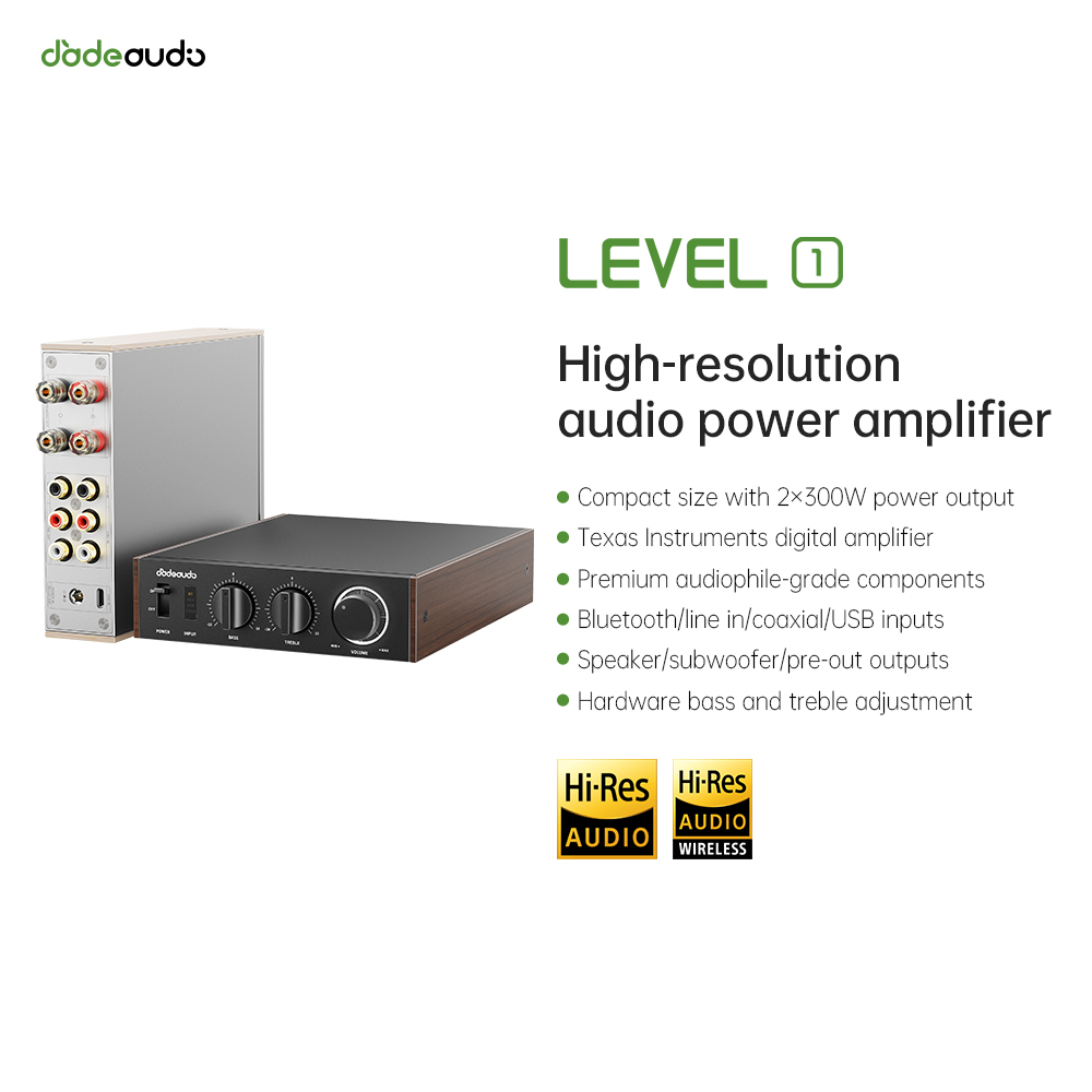 JadeAudio Level 1 Desktop HiFi - Home Cinema Mini recensie en prijs